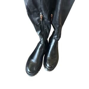 Azalea Wang Clear Platform Boots – Size 9 – Like New w/ Box